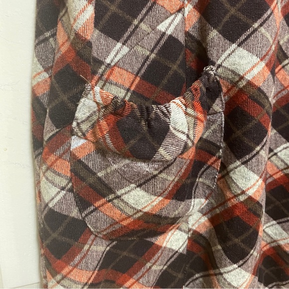 Turtle Neck Plaid Tunic Dress Size M - Picture 6 of 6